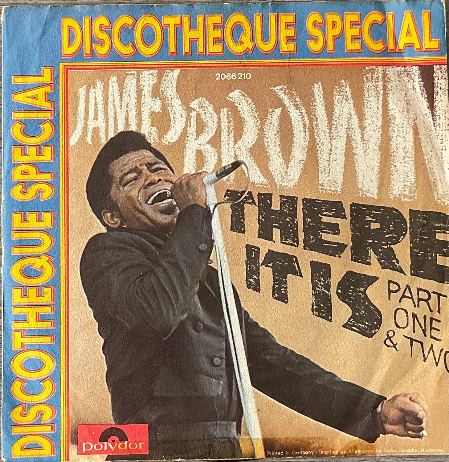 James Brown - There it is (‘72) plaat HEEL MOOI(NL22/US43), Cd's en Dvd's, Vinyl Singles, Verzenden, 7 inch