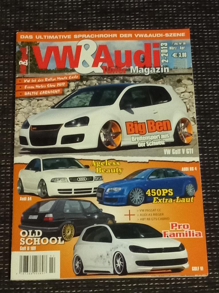 vw & audi tuning magazine, Boeken, Gelezen, Diverse, Ophalen of Verzenden, Overige merken