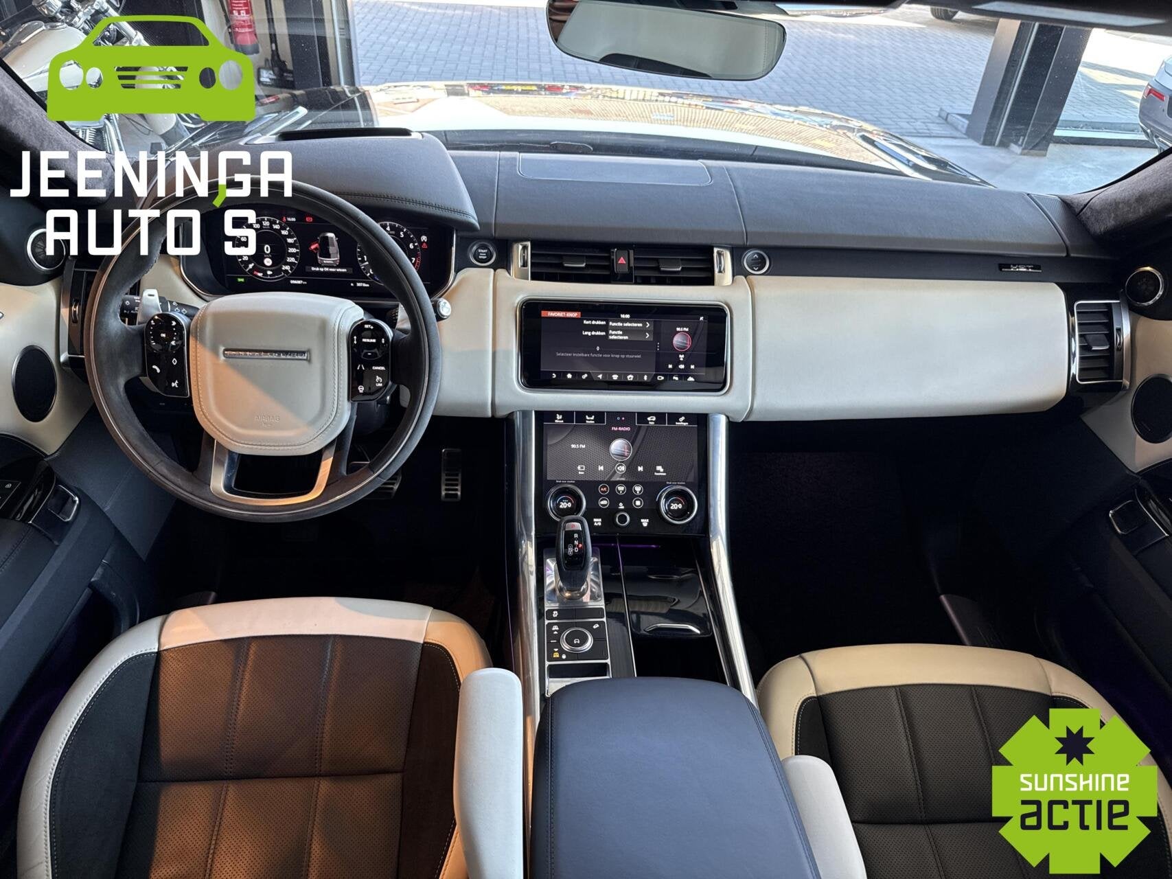 Land Rover Range Rover Sport P400 HST Dynamic Stealth|360Cam, Auto's, Automaat, Gebruikt, Startonderbreker, Bedrijf