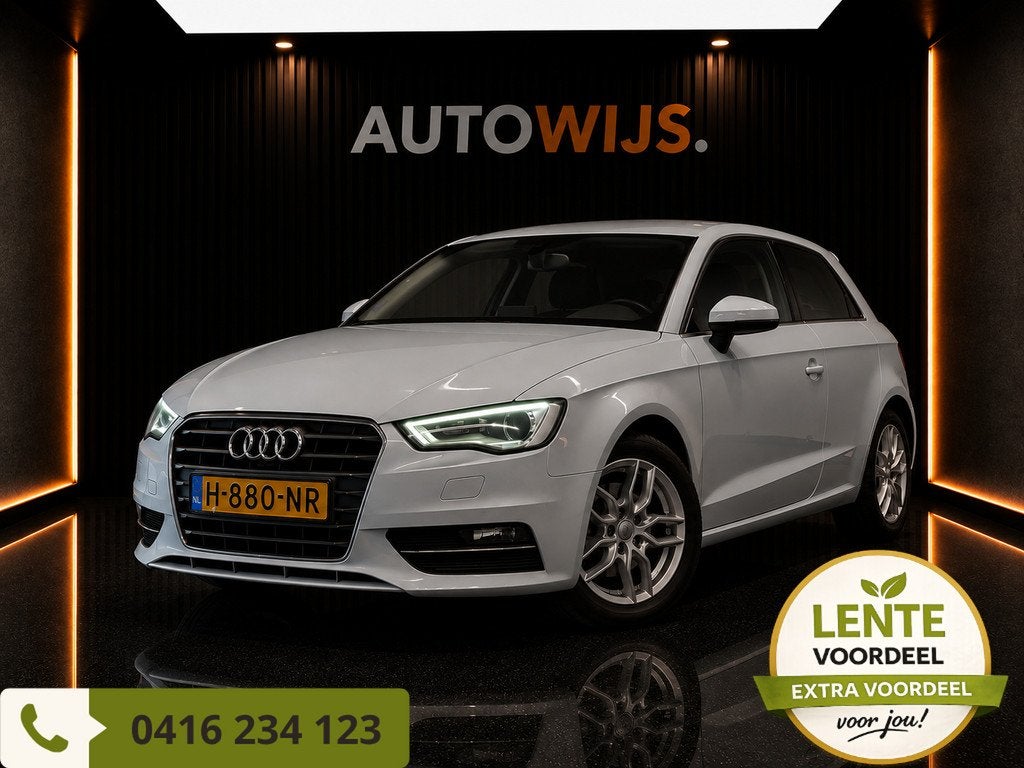 Audi A3 1.4 TFSI Ambition Pro Line plus|KEYLESS|XENON|NAVI|C, Voorwielaandrijving, Euro 5, Stof, Gebruikt