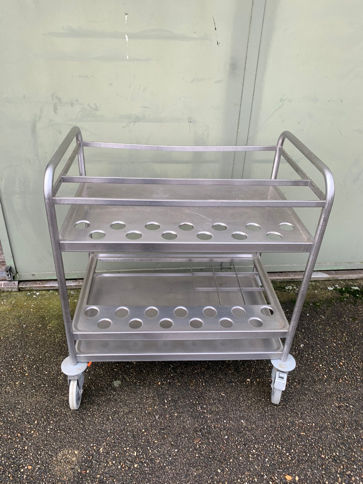 Rvs kar, Minder dan 50 cm, Ophalen of Verzenden, Zo goed als nieuw, Minder dan 100 cm