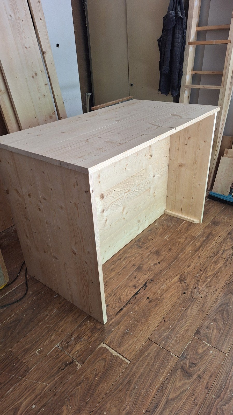 keukeneiland/bar van terug gedroogd en geschaafd steigerhout, Ophalen of Verzenden, Nieuw