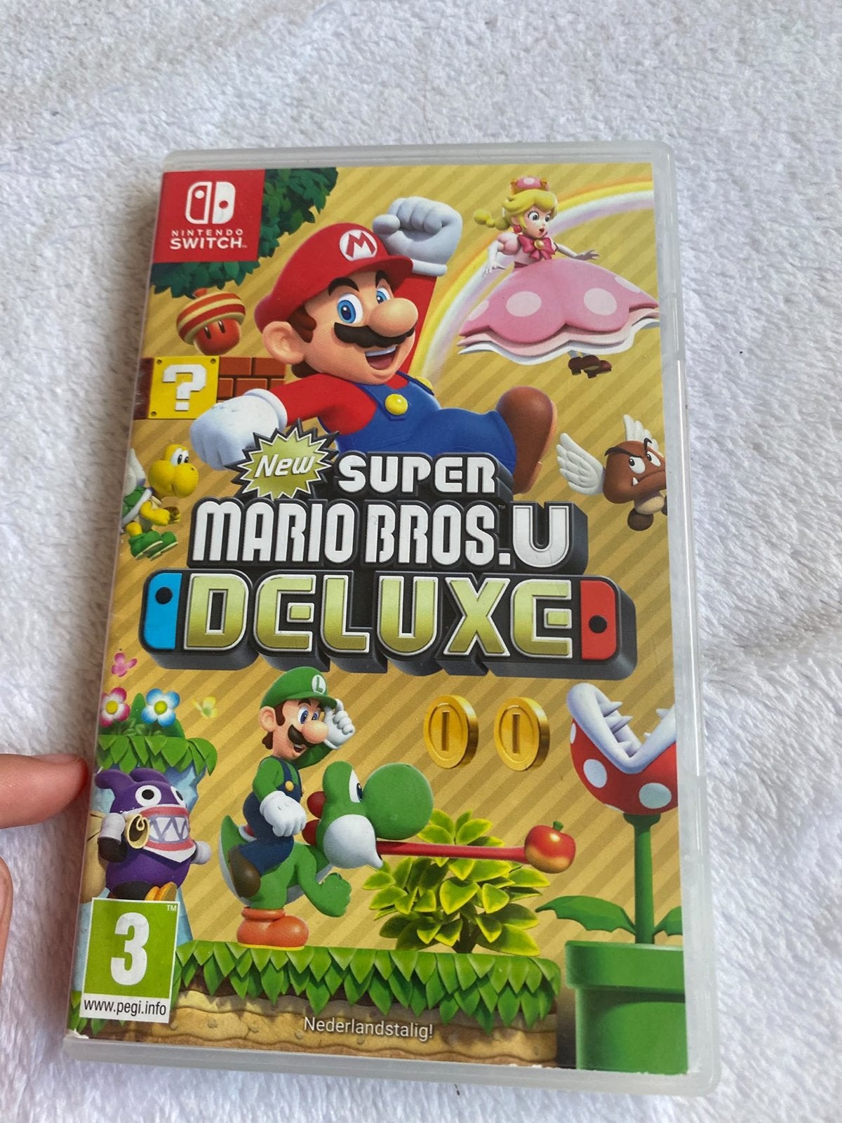 New Super Mario Bros. U Deluxe - Nintendo Switch, Eén computer, Ophalen of Verzenden, Zo goed als nieuw, Platform
