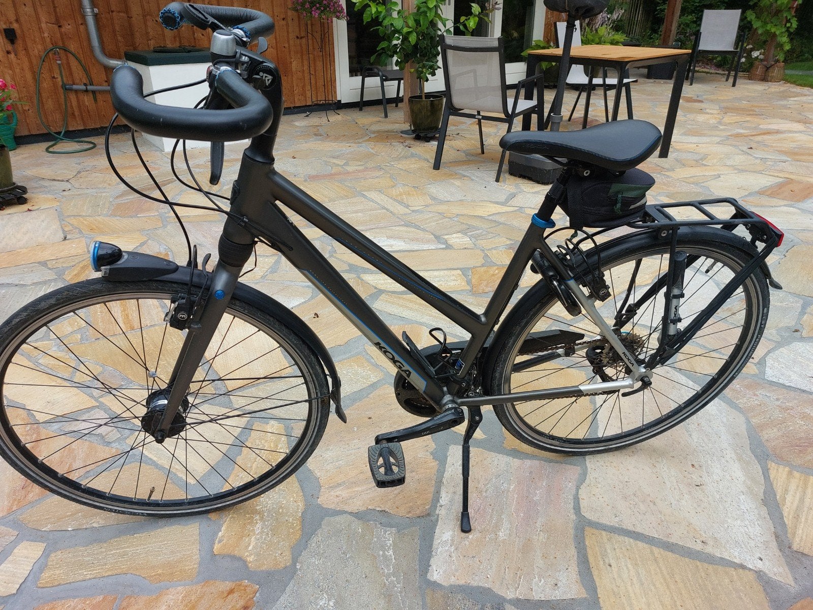 Koga roadrunner damesfiets, Ophalen, 28 inch, Gebruikt, Velgrem