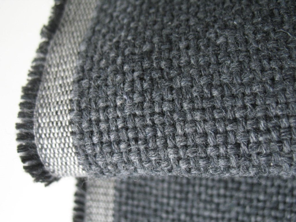 Sofa Cover Berre; donkergrijs restant meubelstof; wol; sterk, Wol, 120 cm of meer, Nieuw, Ophalen of Verzenden