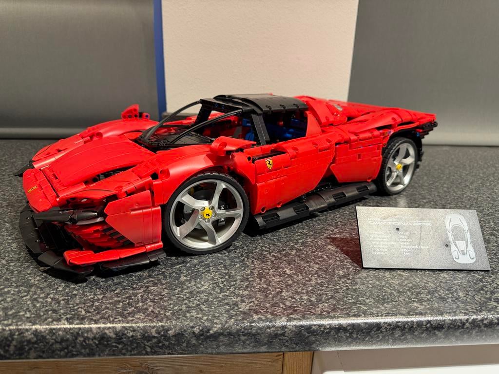 Ferrari bouwstenen auto, Gebruikt, Auto, Groter dan 1:32, Ophalen