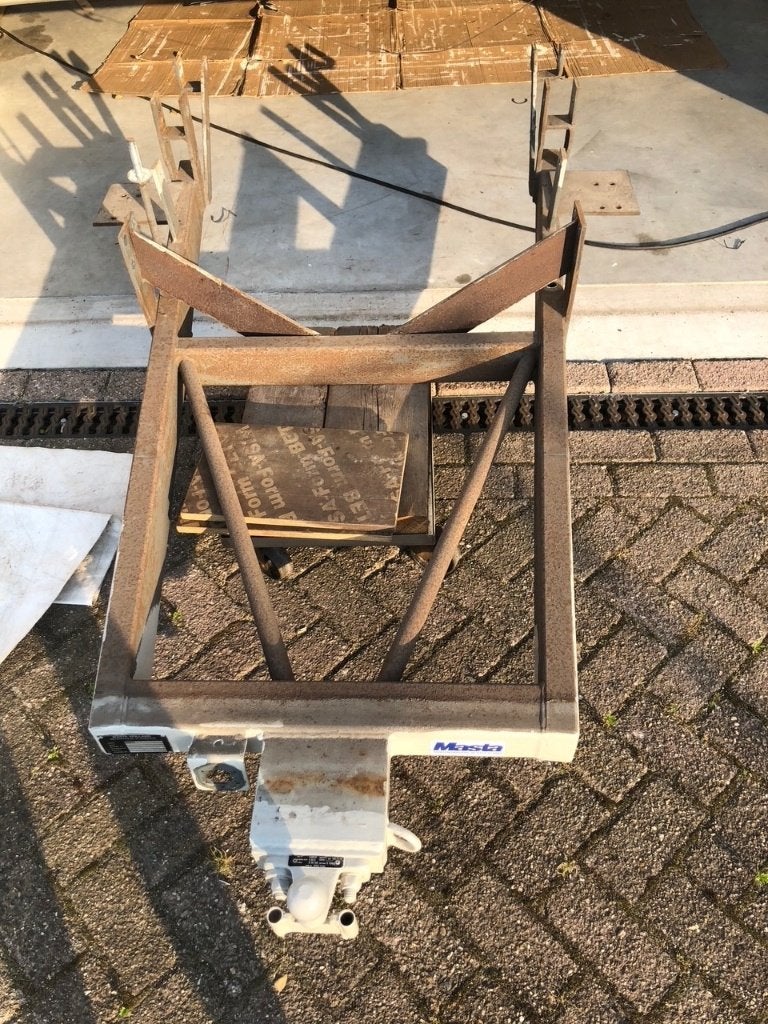 trekhaakframe, Ophalen, Gebruikt