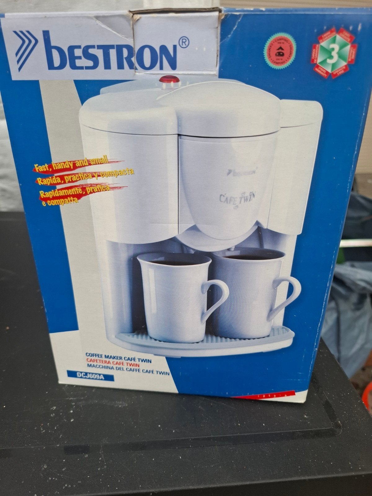 Bestron Café Twin Koffiezetapparaat DCJ609A, Ophalen of Verzenden, Nieuw
