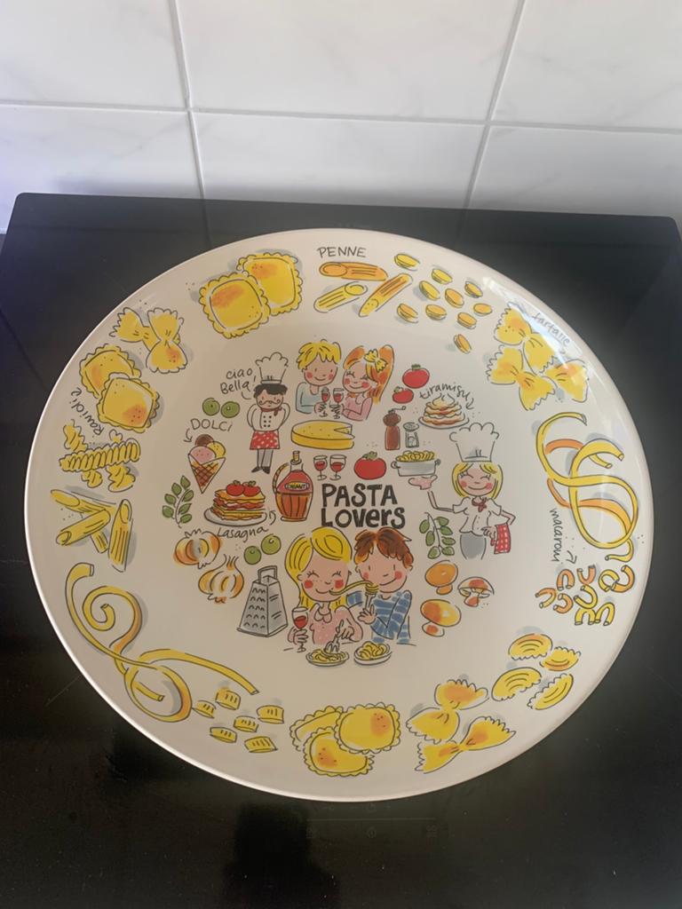 Blond amsterdam pasta schaal 38 cm, Ophalen, Blond Amsterdam, Aardewerk, Schaal of Schalen