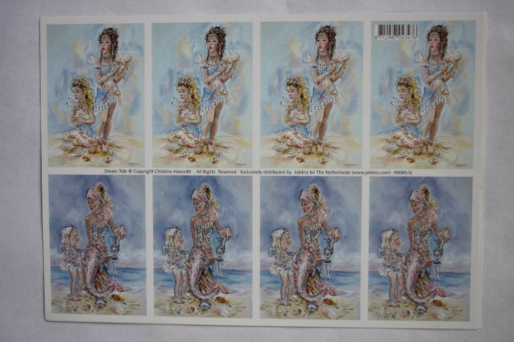 6 stuks Knipvellen Dream Tide 7042, Ophalen of Verzenden, Nieuw, Kind, Knipvel