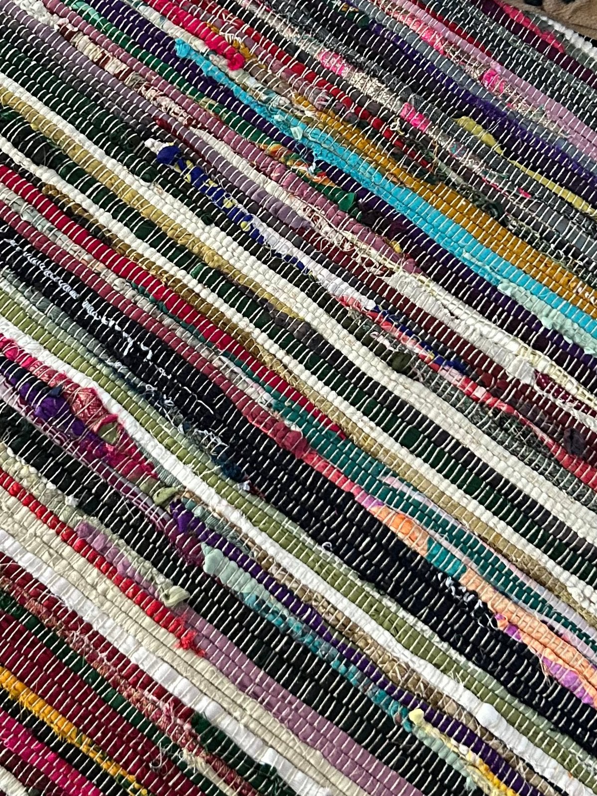 Vloerkleed multicolour, Huis en Inrichting, 120 cm, Handgemaakt, Meerkleurig, Overige typen
