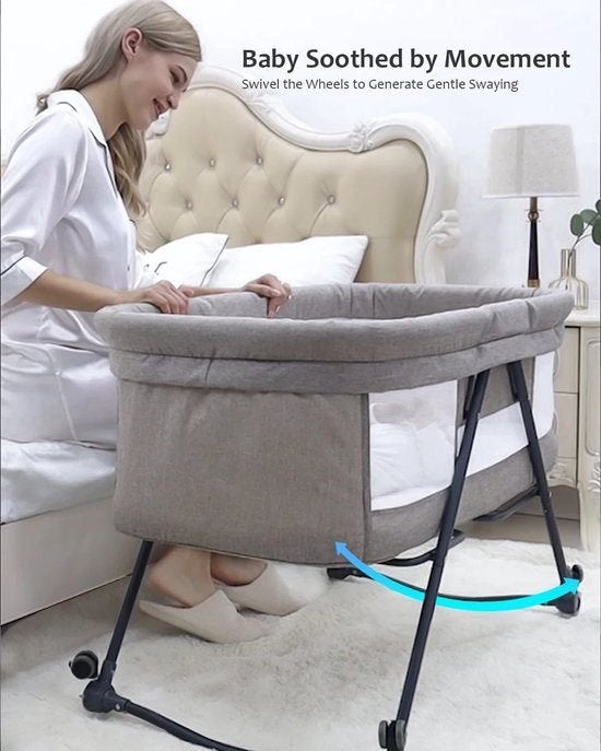 Baby Bed - Co Sleeper - Opvouwbaar - Grab-And-Go Reiswieg -, Corvance B.V., Verzenden, Nieuw, Corvancebol@gmail.com