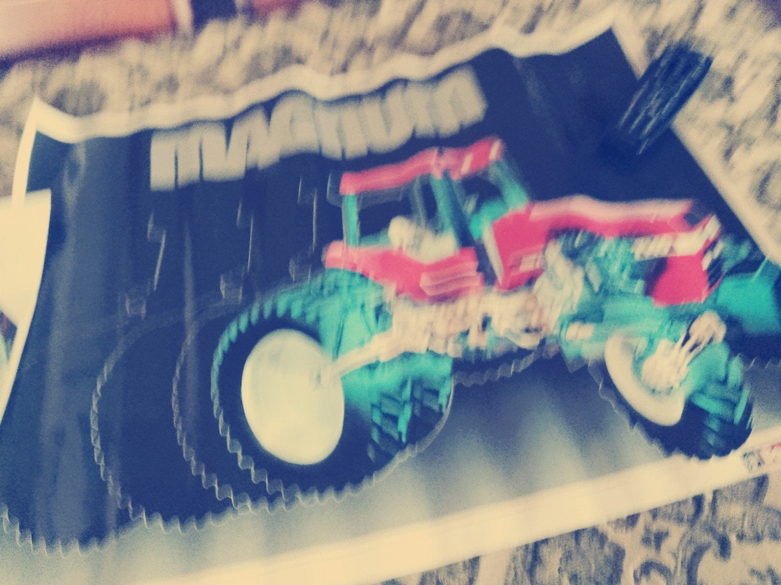 IHC Magnum Tractor Poster, Verzamelen, Posters, Zo goed als nieuw, Overige onderwerpen, A1 t/m A3, Rechthoekig Liggend, Ophalen of Verzenden