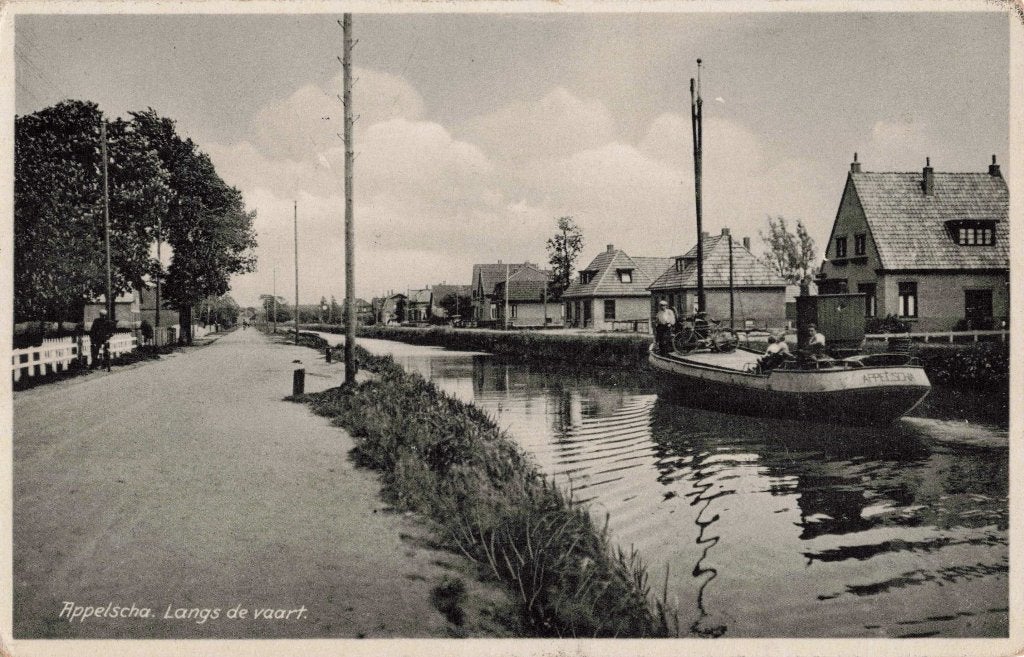 Appelscha Langs de Vaart L2803, Ophalen, 1920 tot 1940, Gelopen, Friesland