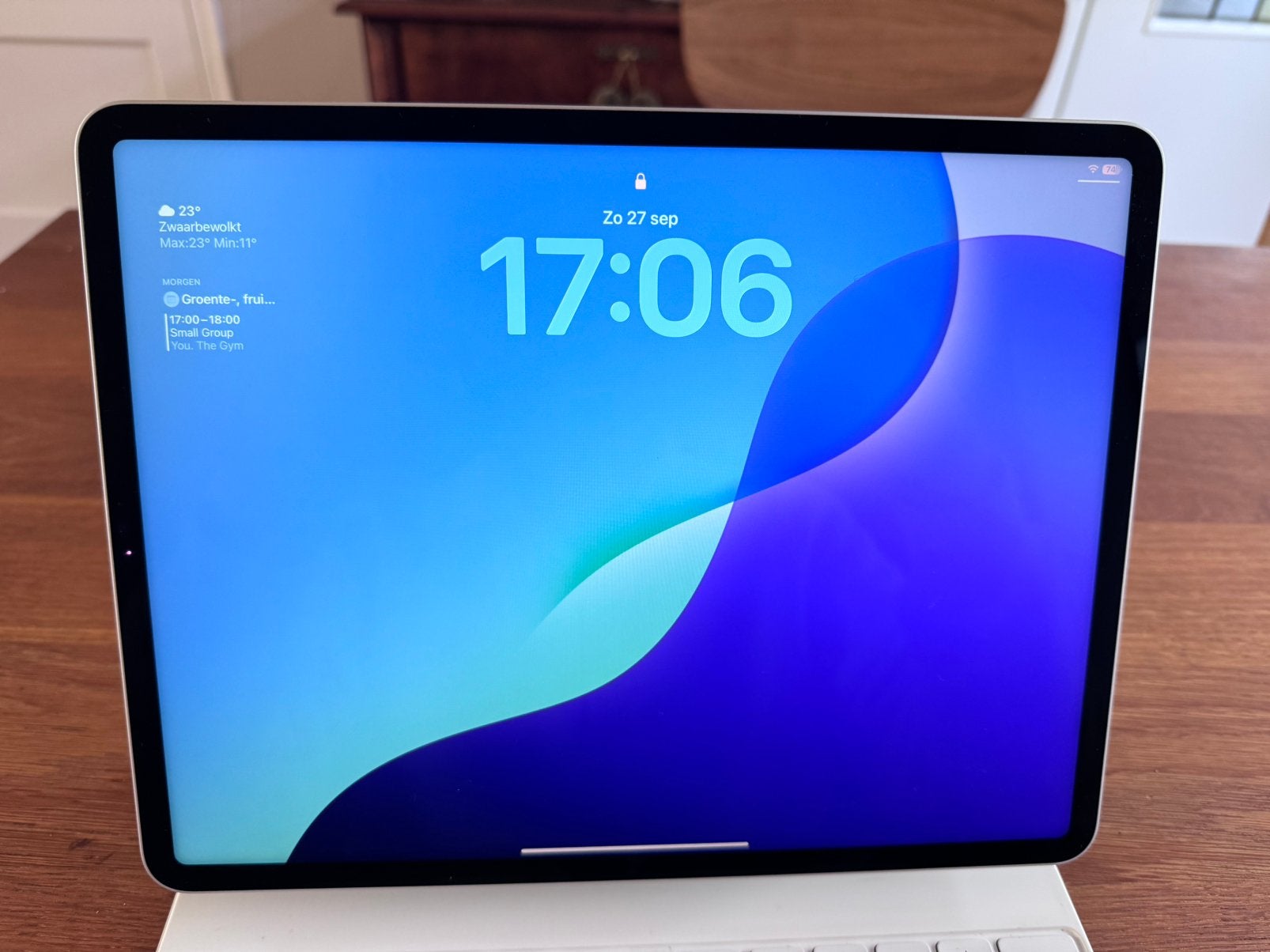 Foto 7 van iPad Pro 11 inch (2021) 256GB met Magic Keyboard
