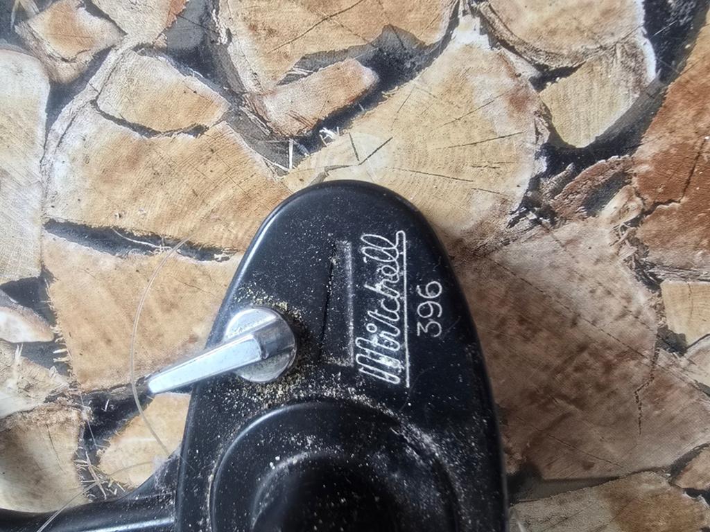 Mitchell 396 Werpmolen - Gebruikt, Watersport en Boten, Hengelsport | Algemeen, Verzenden, Gebruikt, Molen