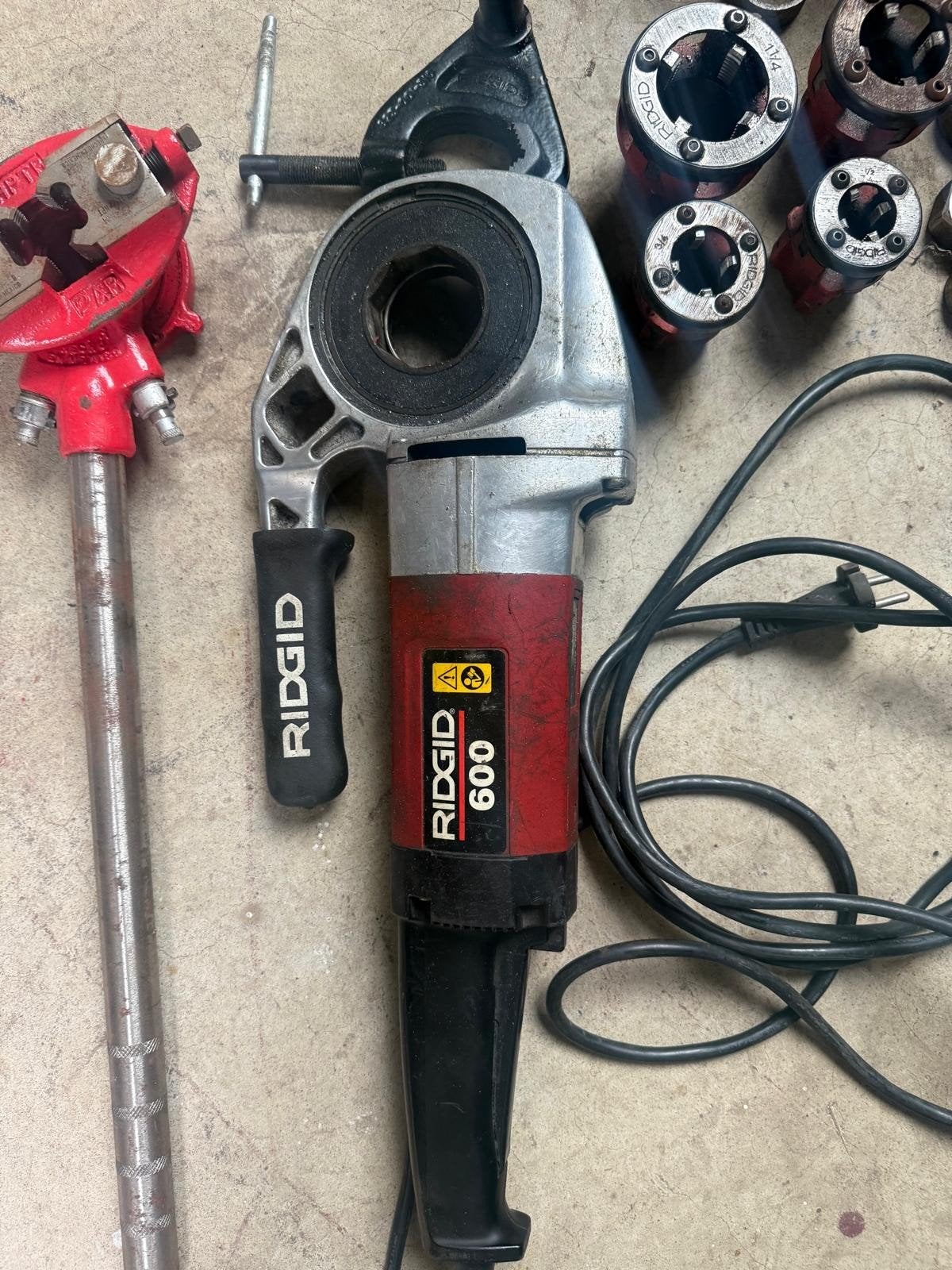 Ridgid 600 Draadsnijmachine - Perfecte Staat, Ophalen of Verzenden, Zo goed als nieuw