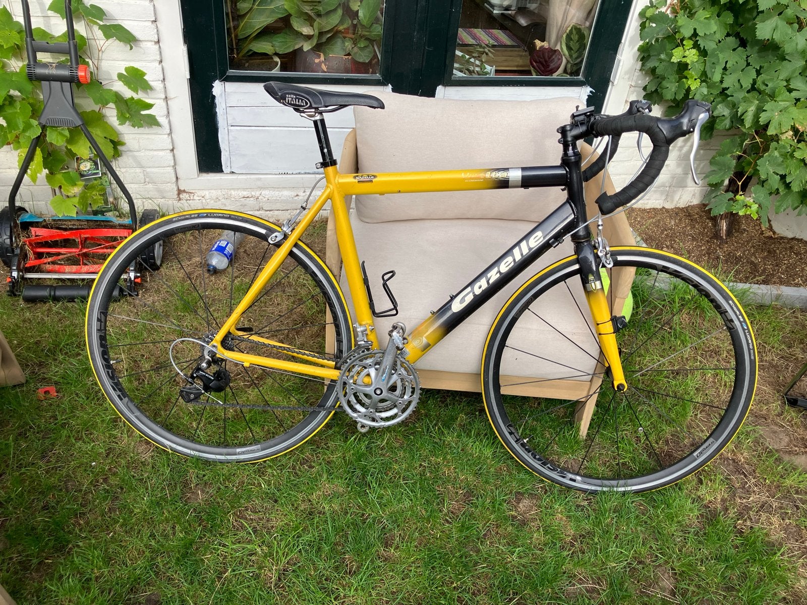 Gazelle Vuelta racefiets - Trimax 30 wielen, Ophalen, 28 inch, Gebruikt, Velgrem