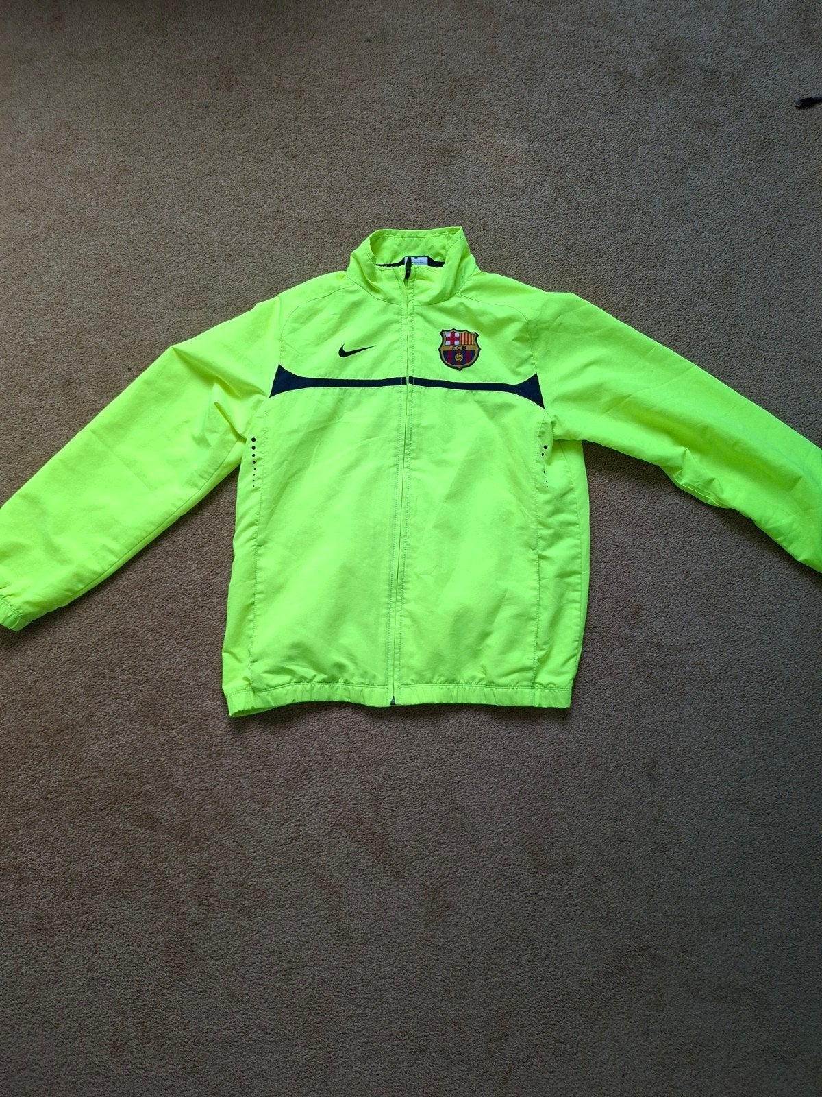 Nike FC Barcelona Vest - Maat 152-158 cm (Z.G.A.N.), Jongen of Meisje, Trui of Vest, Ophalen of Verzenden, Zo goed als nieuw
