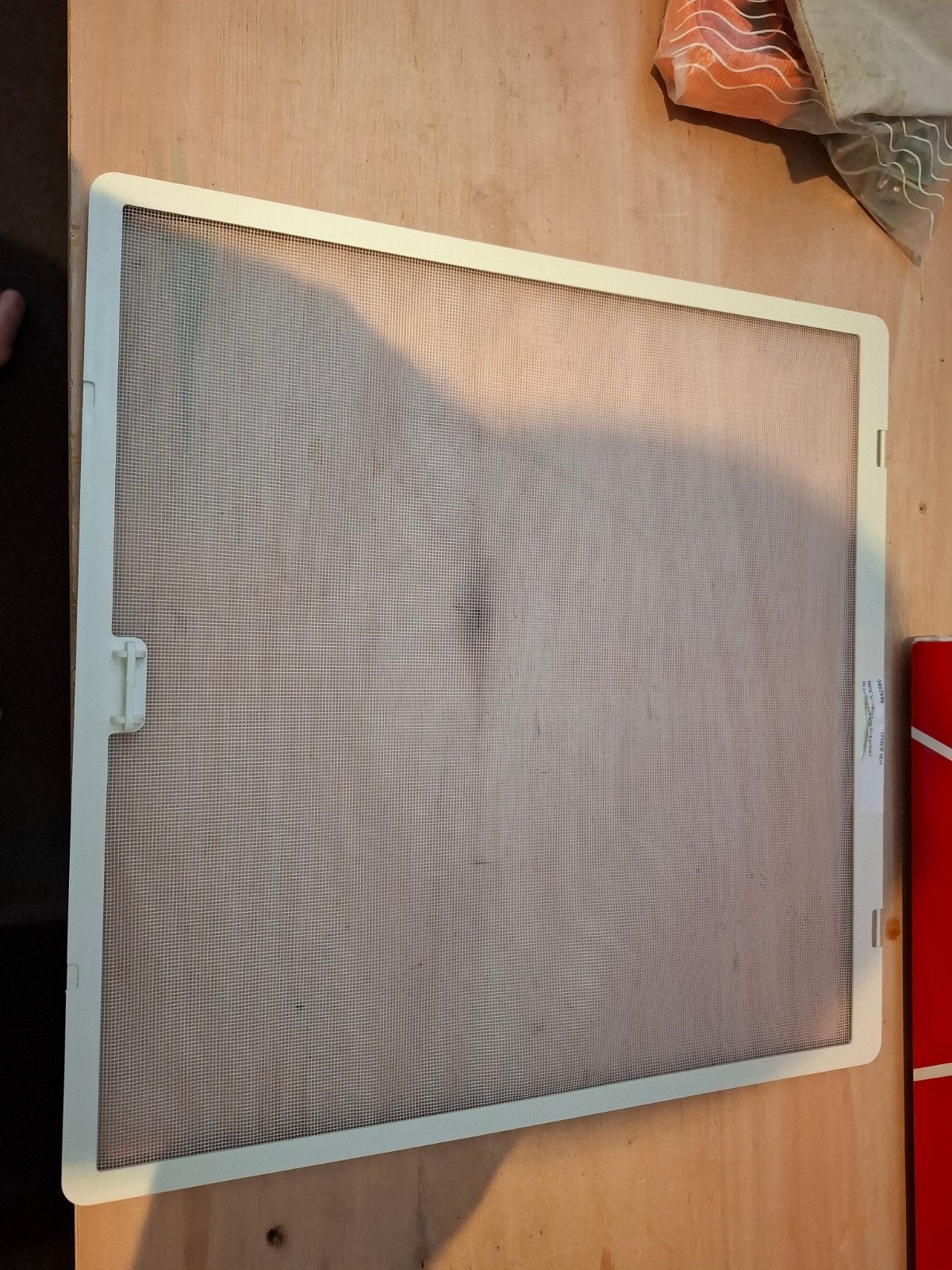 MPK horrengaas voor 40x40 dakluik - wit, Ophalen, Nieuw
