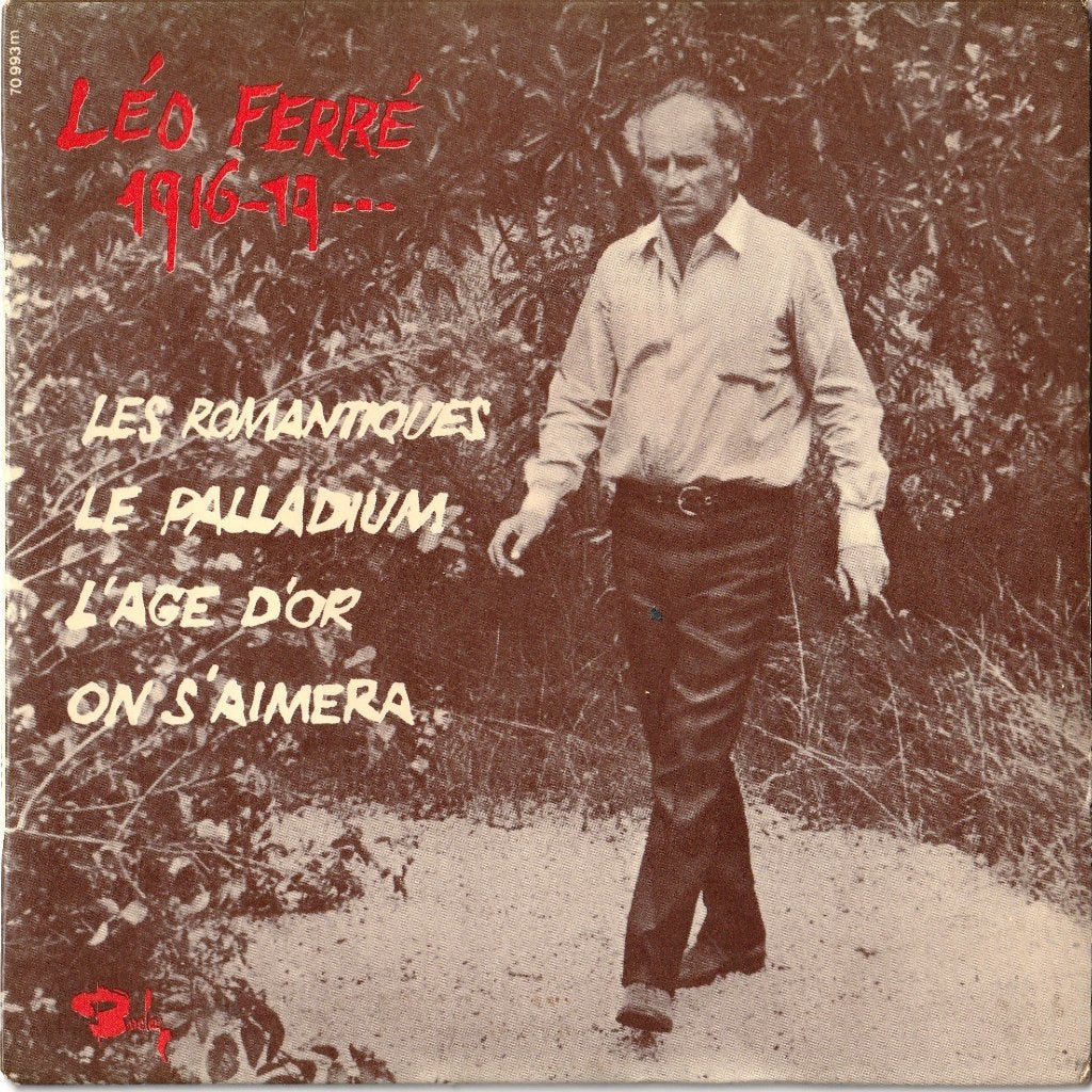 Ep: Leo Ferre - Les Romantiques etc., Cd's en Dvd's, EP, Ophalen of Verzenden, Gebruikt, EP