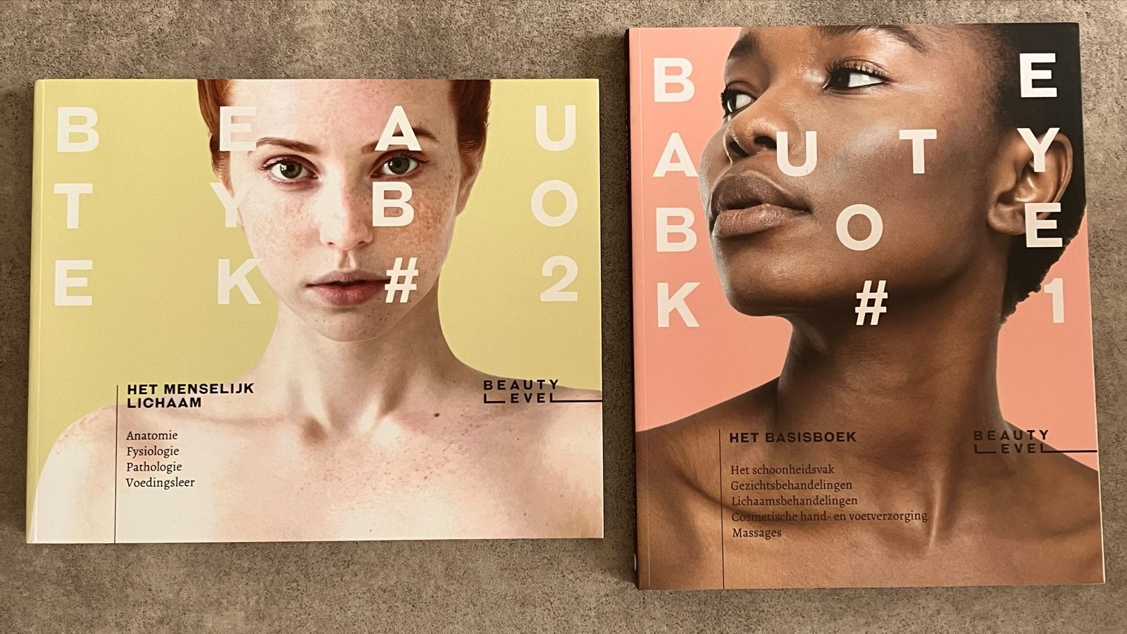 Beauty Level Boeken: Het Menselijk Lichaam & Het Basisboek, Ophalen of Verzenden, Beta, Nieuw, MBO