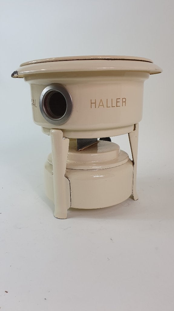 Original Haller petroleumstel, crème emaille. Brocante. 2A10, Ophalen of Verzenden