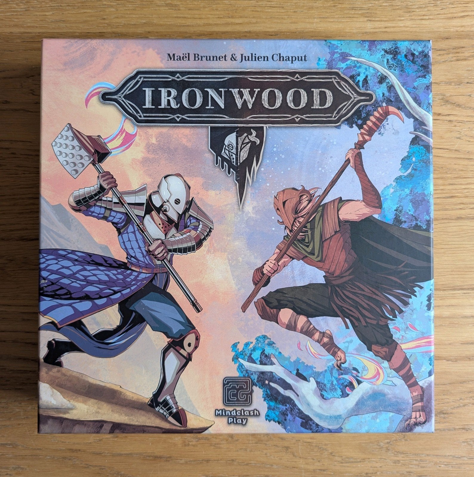 Ironwood bordspel, Een of twee spelers, Ophalen of Verzenden, Zo goed als nieuw, Mindclash Games