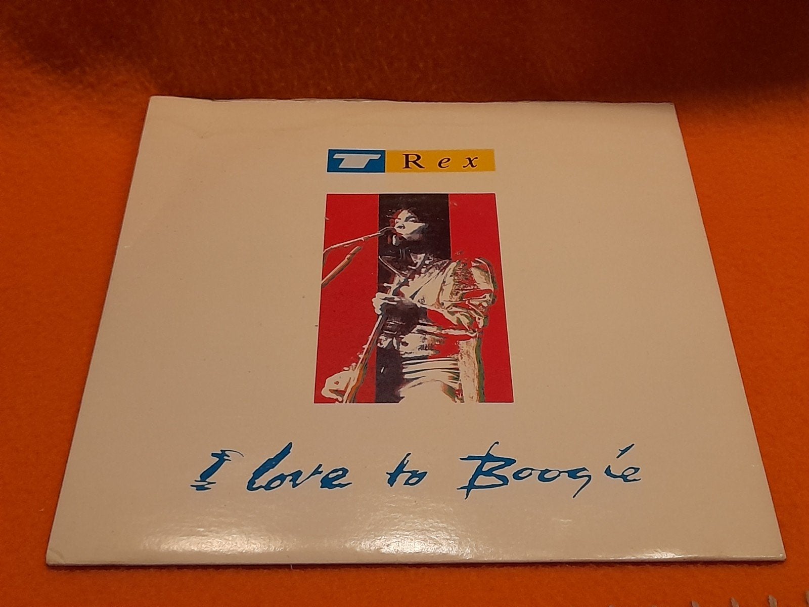 T. Rex - I love to boogie/Hot love/Ride a white swan, Cd's en Dvd's, Gebruikt, 7 inch, Ophalen of Verzenden, EP