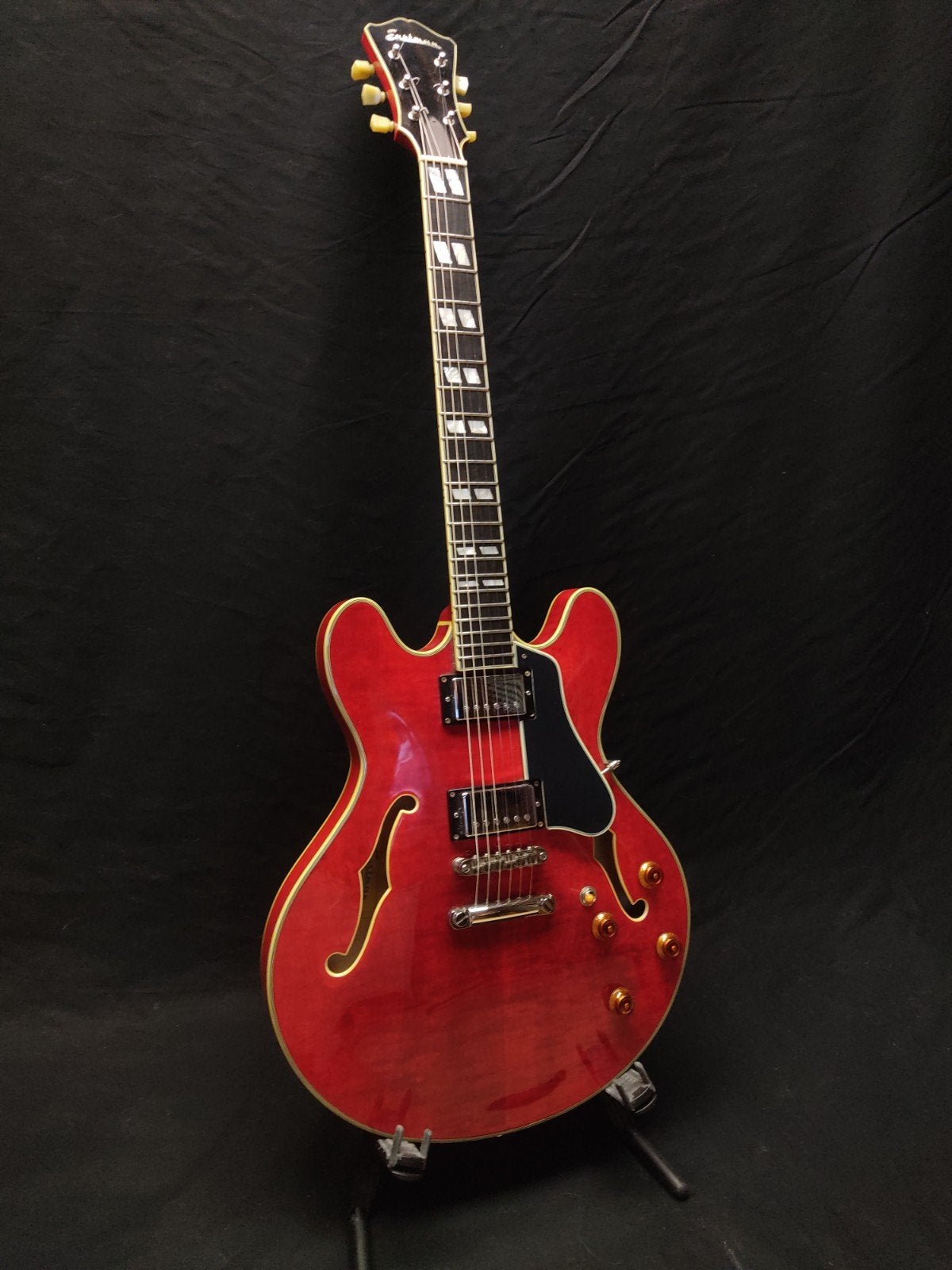 Eastman T486 Semi-Hollow Body Elektrische Gitaar + Koffer, Muziek en Instrumenten, Snaarinstrumenten | Gitaren | Elektrisch, Ophalen of Verzenden