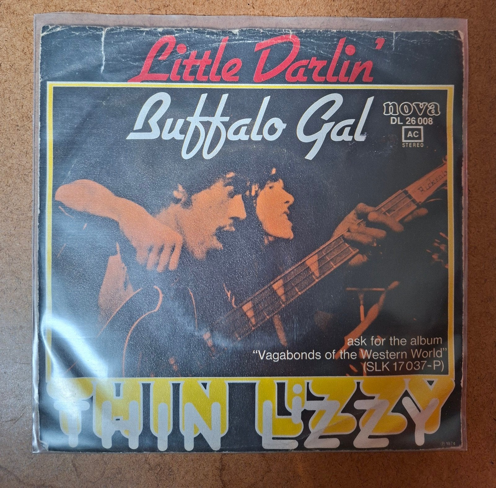 Thin Lizzy  - Little darlin - Single is TOP, Ophalen of Verzenden, Gebruikt, 7 inch, Pop