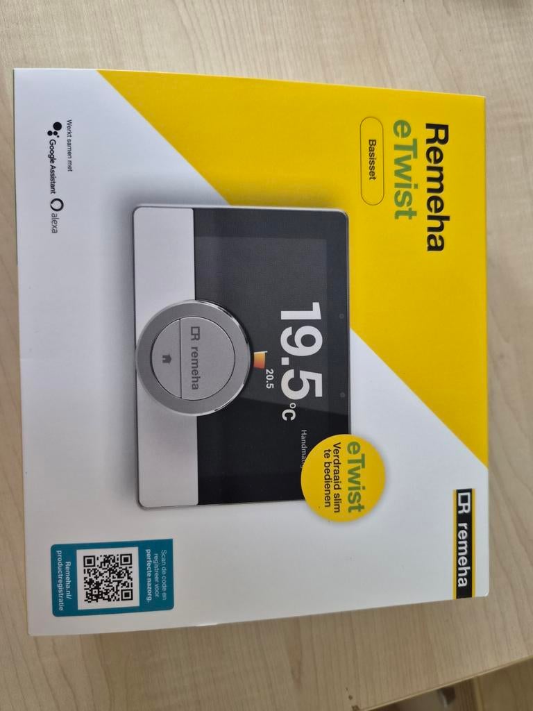 Remeha eTwist Slimme Thermostaat - Nieuw in Doos, Ophalen of Verzenden, Slimme thermostaat, Nieuw