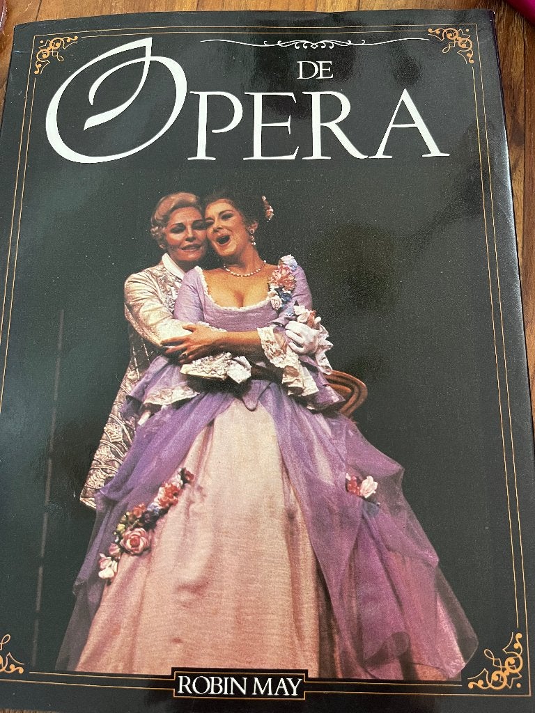 Boek " de Opera", Ophalen of Verzenden, Zo goed als nieuw, Artiest, Robin May