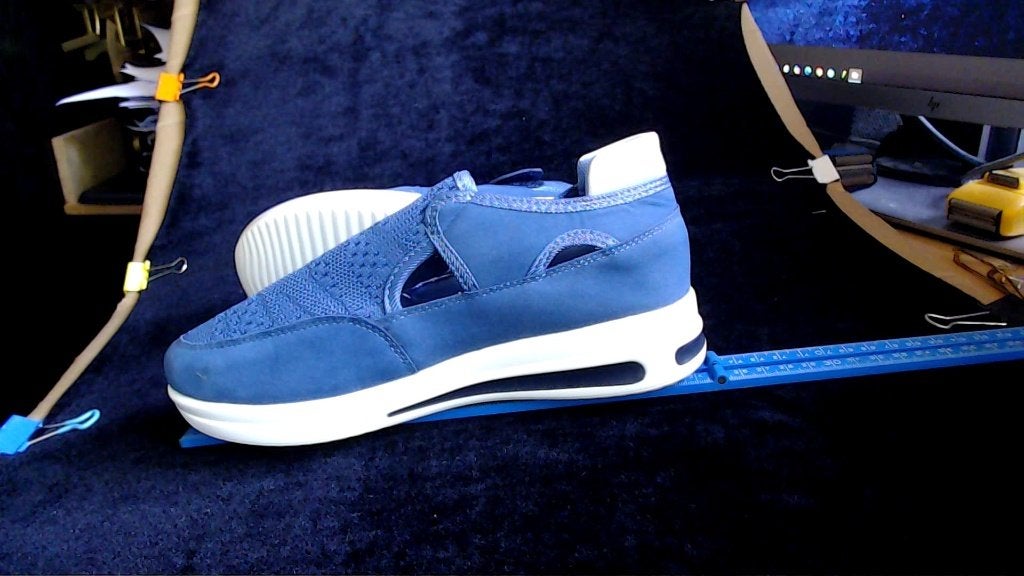 Nieuwe blauwe instappers met klittenbandsluiting - maat 39, Kleding | Dames, Schoenen, Fashion, Blauw, Instappers, Nieuw