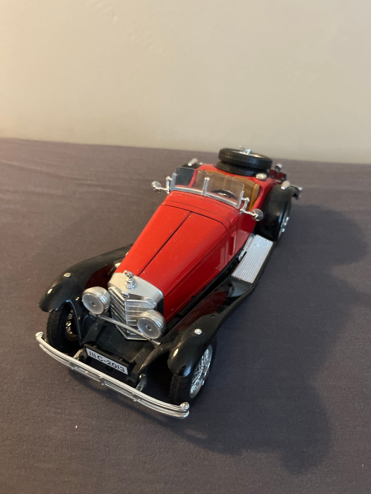 Mercedes-Benz 500K Roadster modelauto 1:18, Ophalen of Verzenden, Zo goed als nieuw