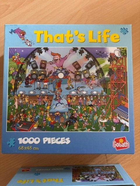 That's Life 1000 stukjes legpuzzel Goliath #371416, Ophalen of Verzenden, 500 t/m 1500 stukjes, Nieuw, Legpuzzel