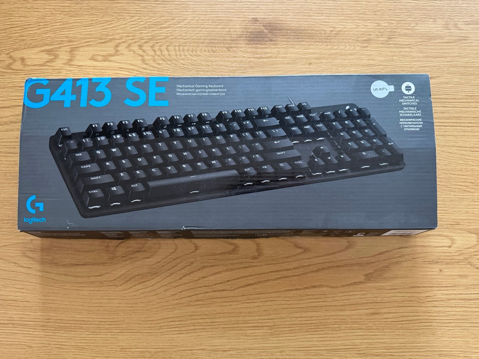 Logitech G413 SE Mechanisch Gaming Toetsenbord, Gaming toetsenbord, Ophalen of Verzenden, Zo goed als nieuw, Qwerty