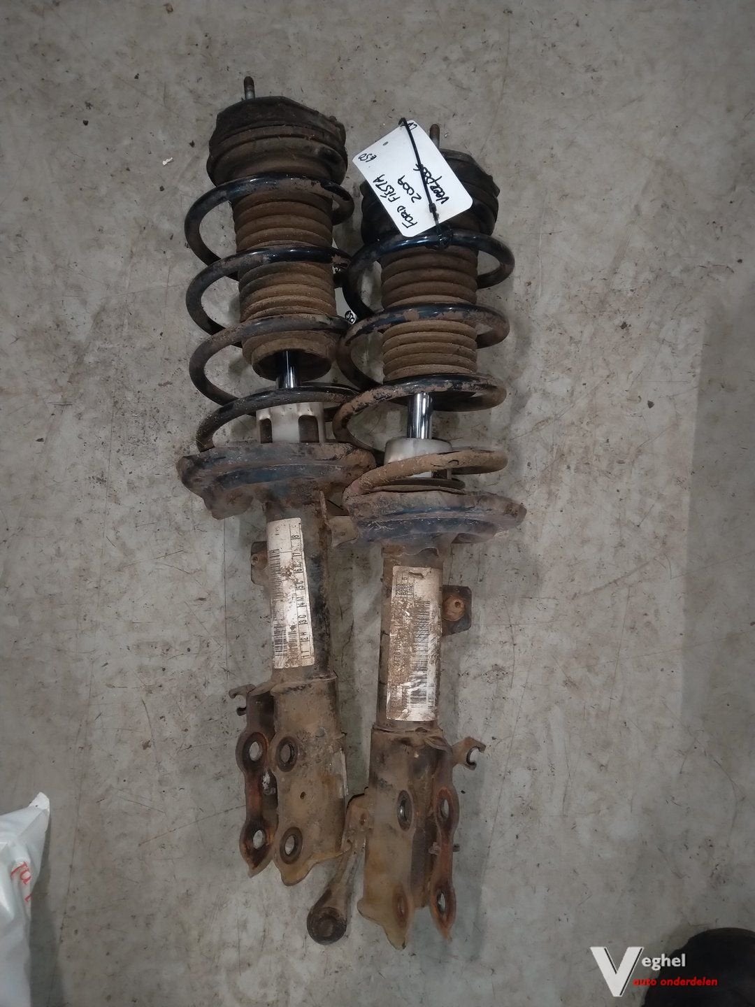 Ford Fiesta 1.2 benzine 2009 Veerpoot Rechtsvoor, Gebruikt, -, -, Ophalen of Verzenden