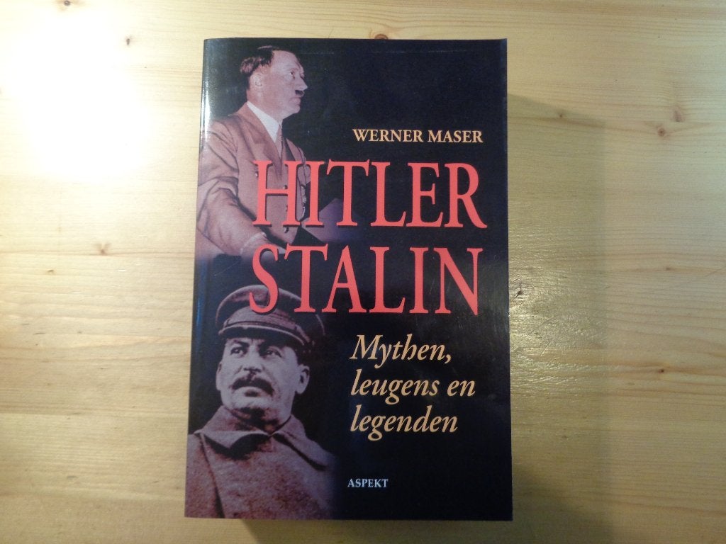 Werner Maser - Hitler Stalin. Mythen, leugens en legenden, Zo goed als nieuw, Algemeen, Werner Maser, Ophalen