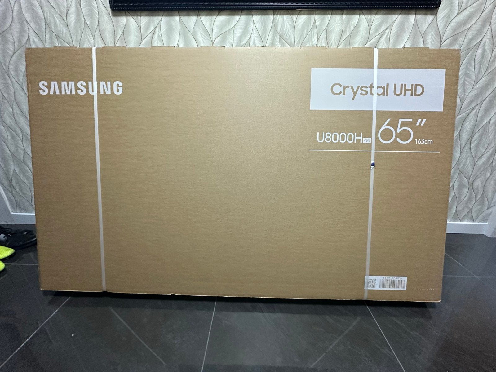 Nieuwe Samsung Crystal UHD U8000H 65 inch TV (ongeopend), Audio, Tv en Foto, Televisies, Ophalen, LED, 50 Hz, Nieuw