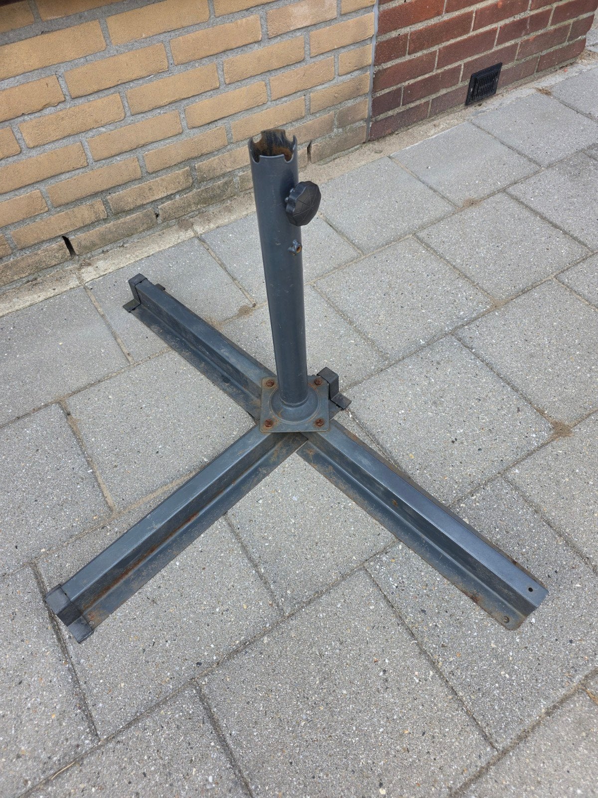 Parasol voet, Tuin en Terras, Parasols, Ophalen