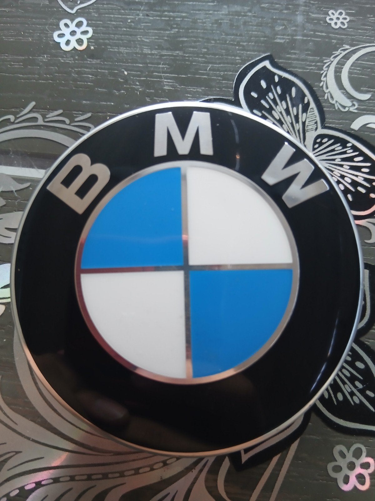 Originele BMW Naafdop/Naafkap Blauw-Wit 68mm Gebruikt, Ophalen of Verzenden, BMW