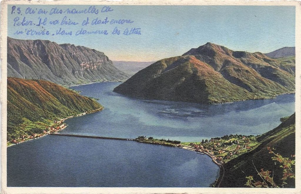 702-478-037 Lago Di Lugano, Verzenden, Voor 1920, Overig Europa