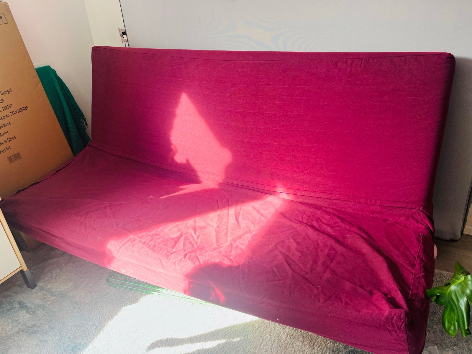 IKEA Slaapbank - Comfortabel en Praktisch, Ophalen, Gebruikt, Tweepersoons, 180 cm