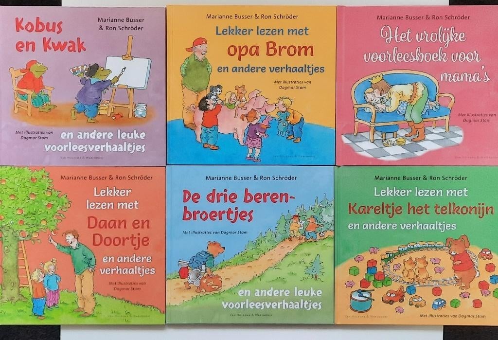 Leuke voorleesboeken van Marianne Busser, Fictie algemeen, Jongen of Meisje, Ophalen of Verzenden, Zo goed als nieuw