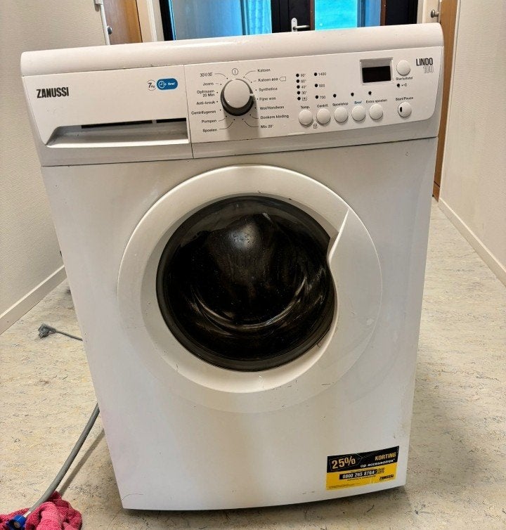 Wasmachine - 7kg, Ophalen, Gebruikt, Wolwasprogramma, Voorlader