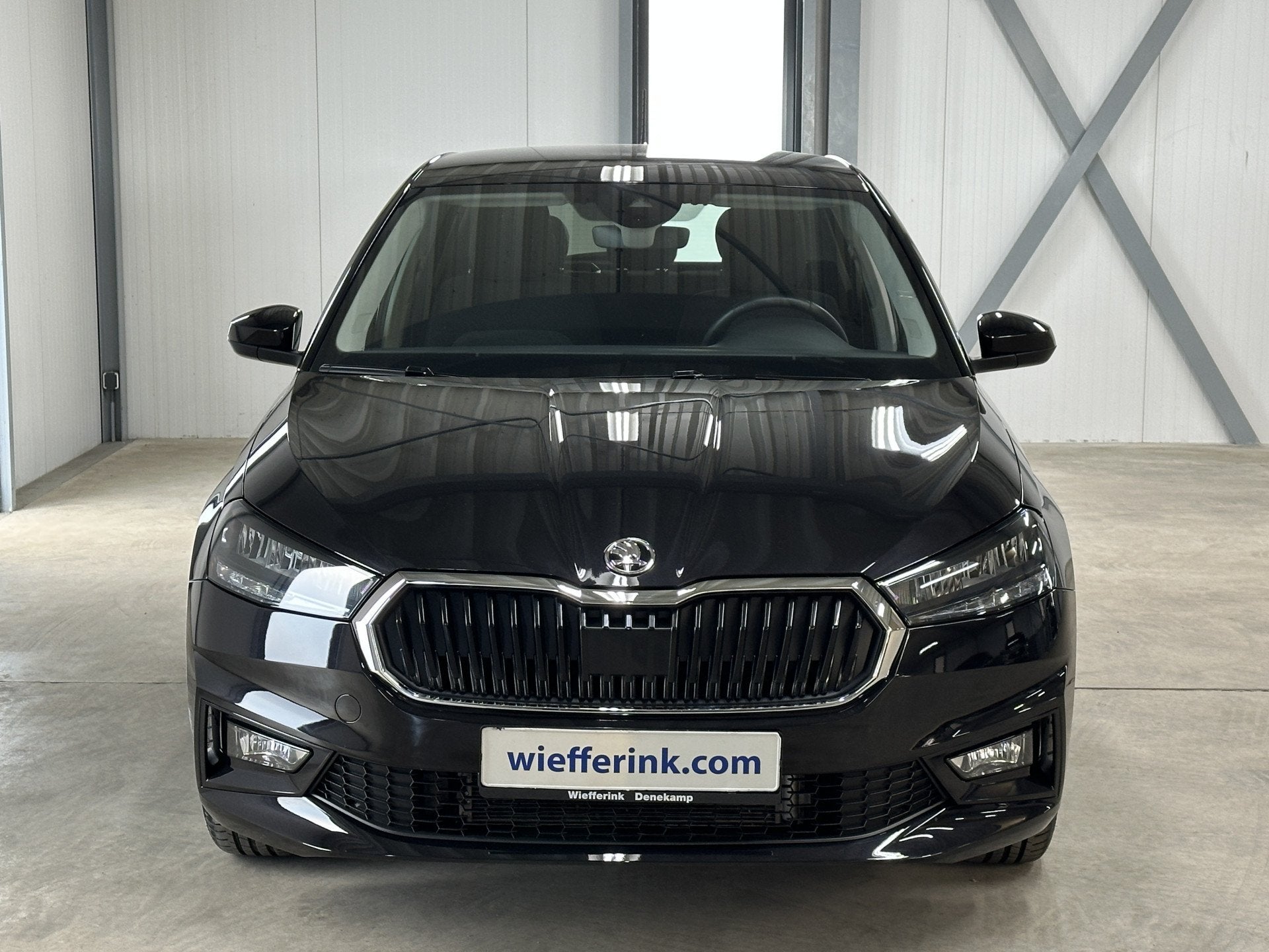 Skoda Fabia 1.0 TSI Business 115 pk DSG | Climate | Stoel ve, Auto's, 12 maanden, Stof, Gebruikt, Zwart