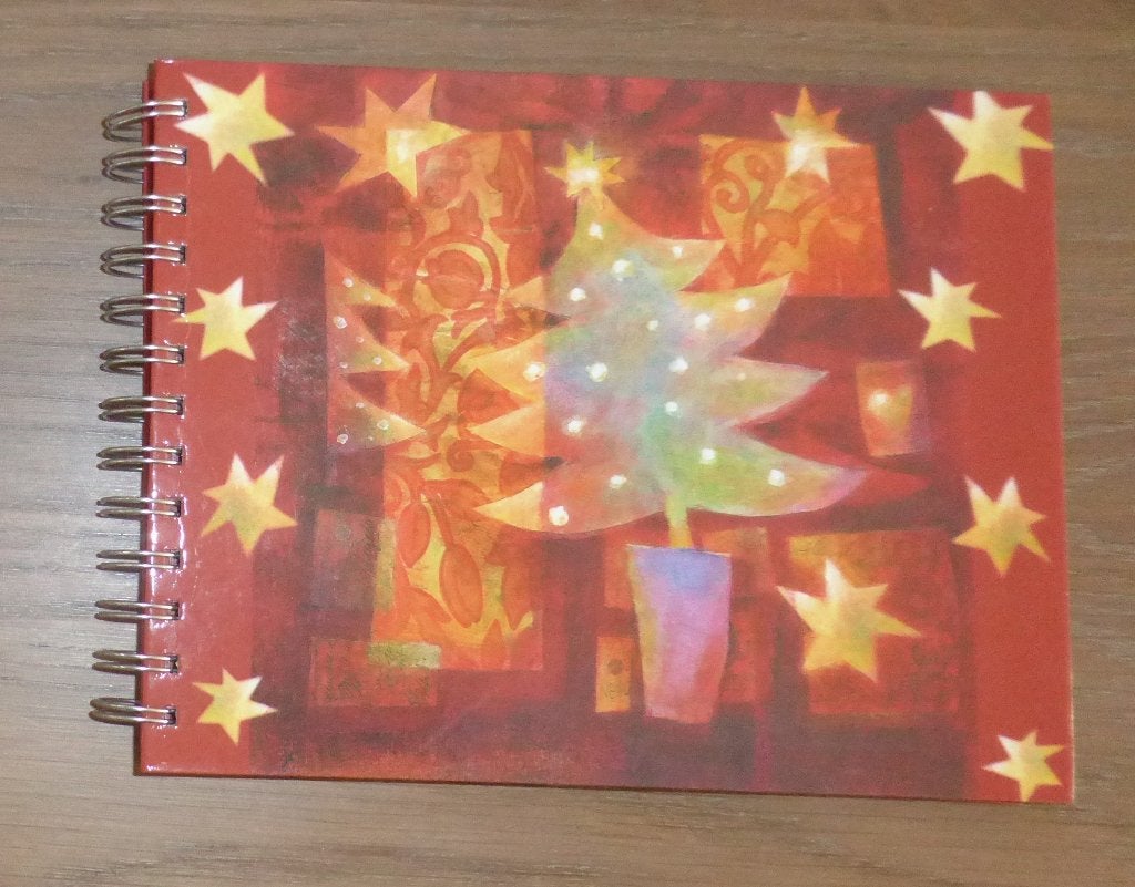 Kerst fotoalbum met spiraalbinding, Ophalen of Verzenden, Zo goed als nieuw