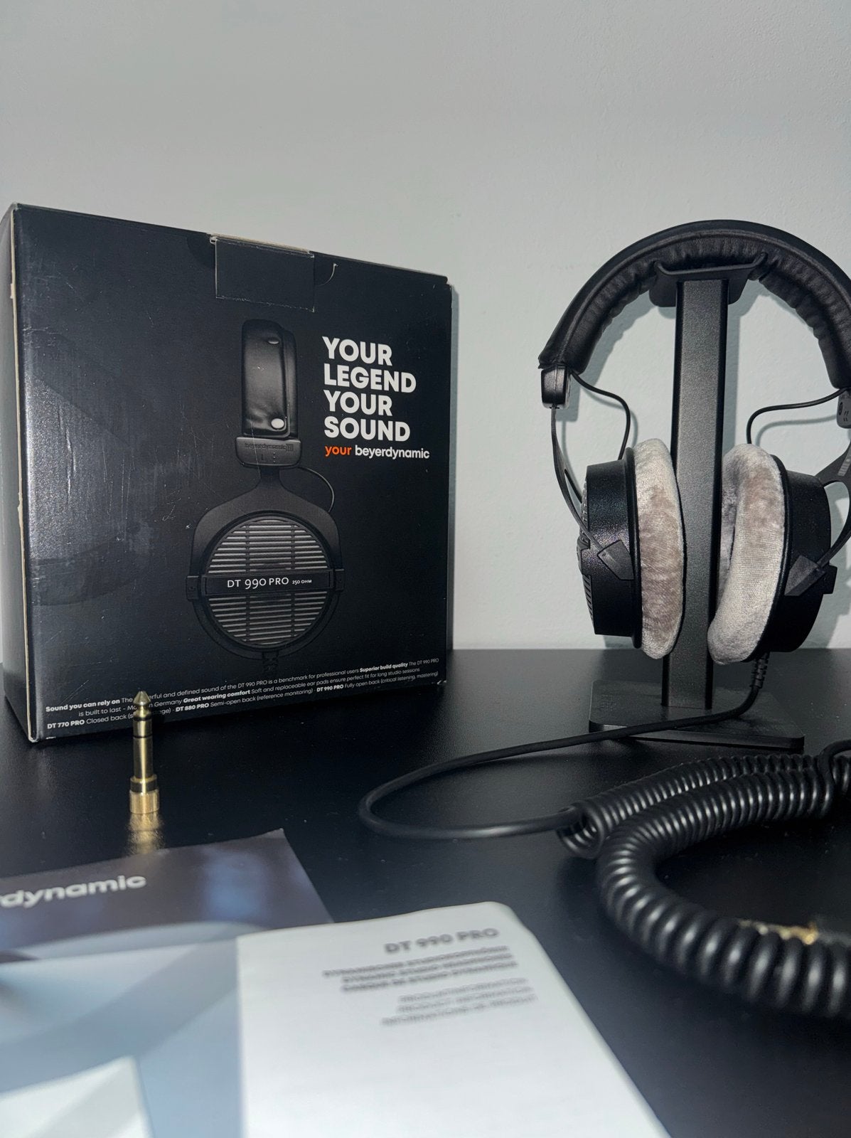 Beyerdynamic Dt 990 Pro 250 Ohm, Audio, Tv en Foto, Koptelefoons, Ophalen of Verzenden, Zo goed als nieuw, Zwart, Beyerdynamic