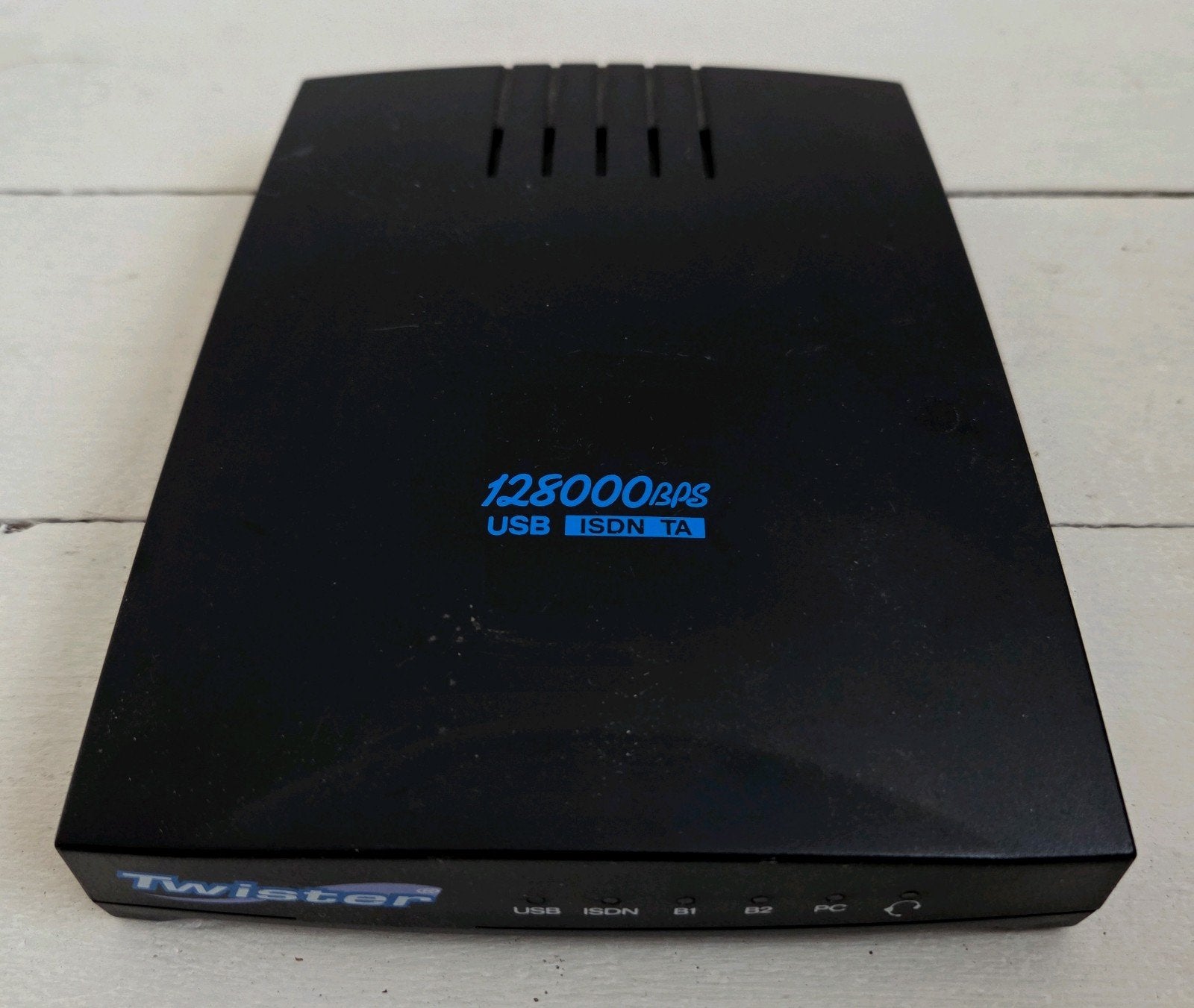 Twister ISDN USB TA128 Modem 128000bps, Telecommunicatie, ISDN en ADSL, Ophalen of Verzenden, Gebruikt, Modem